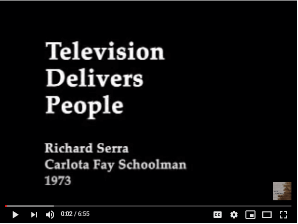 صورة: وثائقي Television Delivers People على يوتيوب.